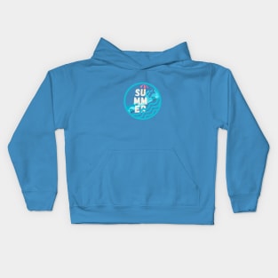 Hello summer team Kids Hoodie